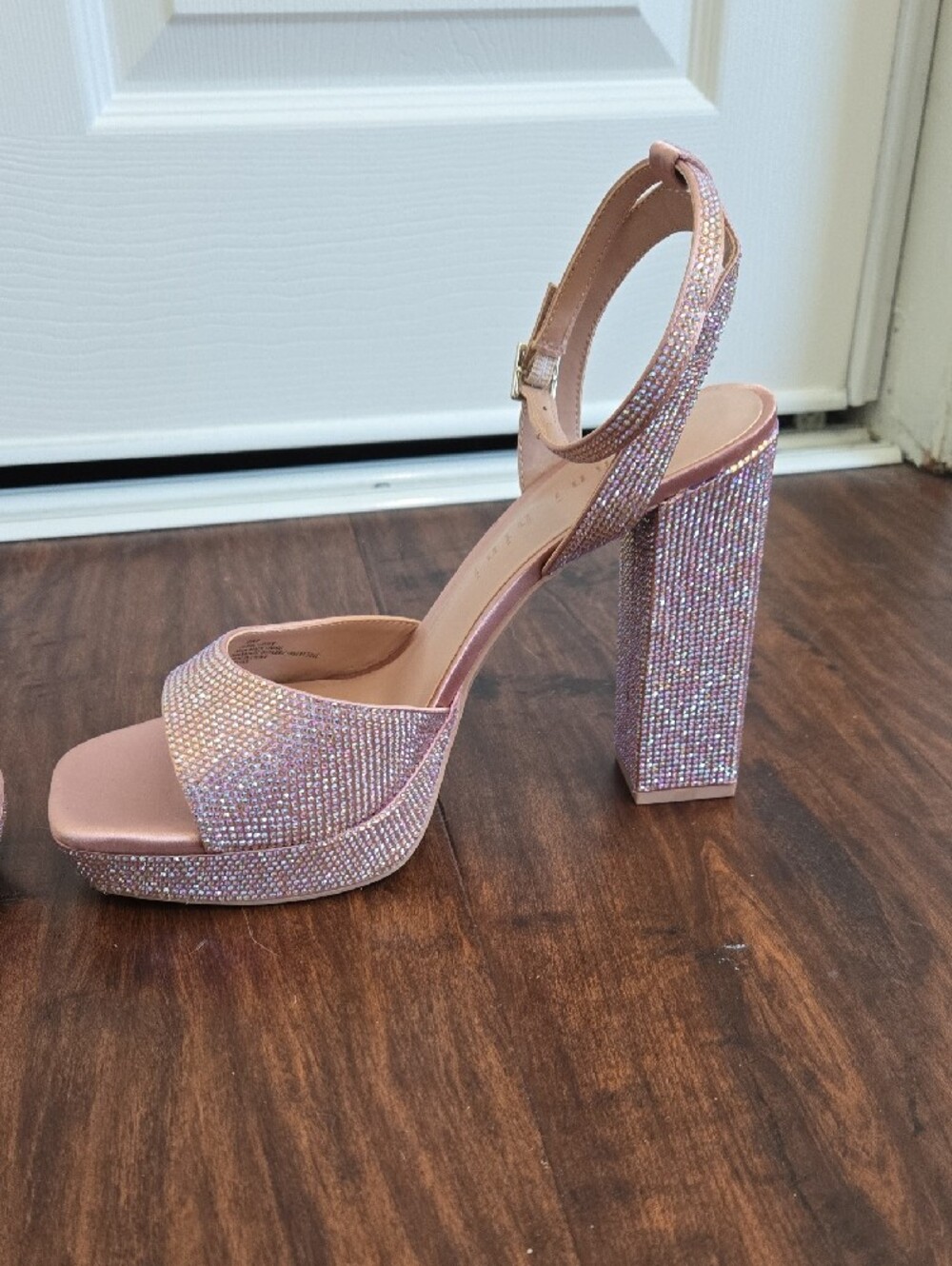 Gianni Bini Rhinestone Platform Heels